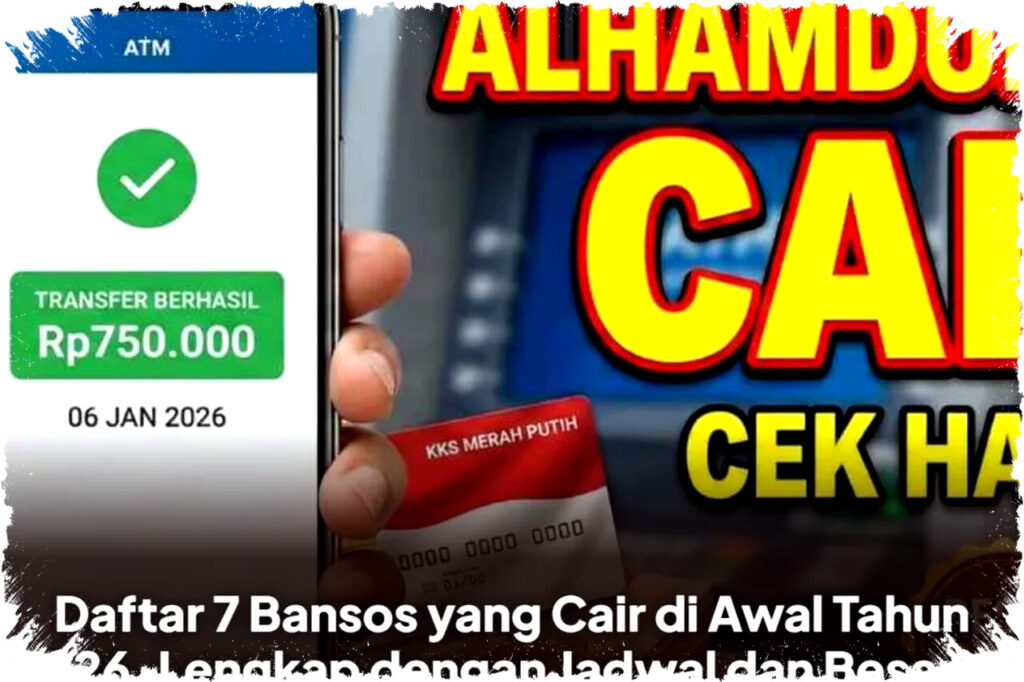 7 Bantuan Sosial Prioritas Cair Awal 2026: Jadwal Lengkap & Nominal Dana per Program