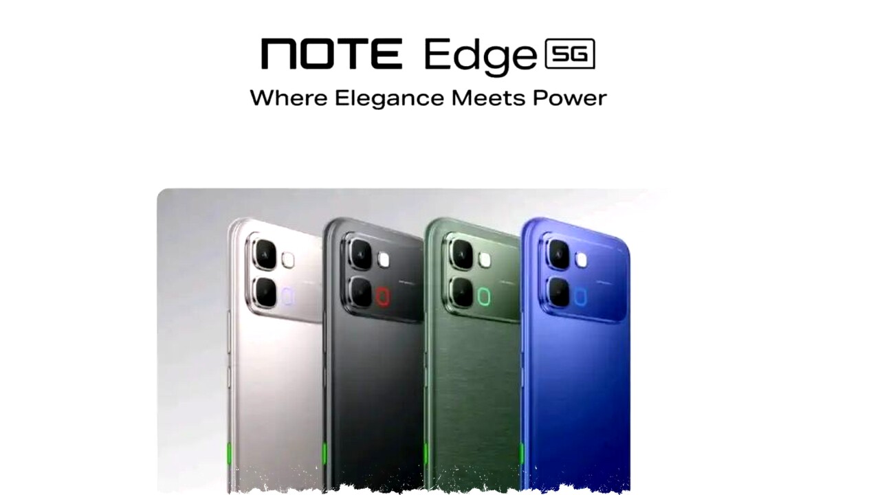 Infinix Note Edge: Desain Ramping Premium, Warna Futuristik & Kamera 50MP dengan Baterai Tahan Lama