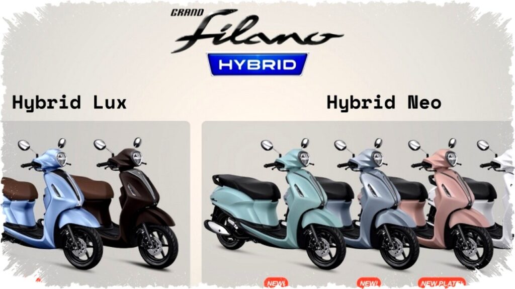 Yamaha Grand Filano Hybrid Hadir dengan Performa Efisien & Warna Baru Stylish untuk Anak Muda