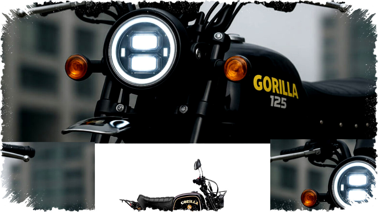 Honda Gorilla 125 Terbaru, Motor Retro Gagah dan Petualang dengan Mesin Tangguh 125cc