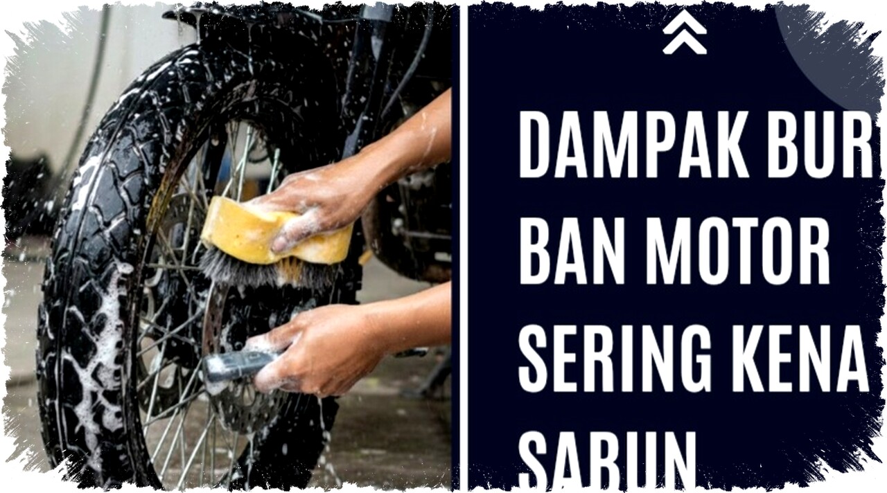 Banyak Disepelekan, Ini 4 Dampak Buruk Terlalu Sering Cuci Ban Motor Pakai Sabun