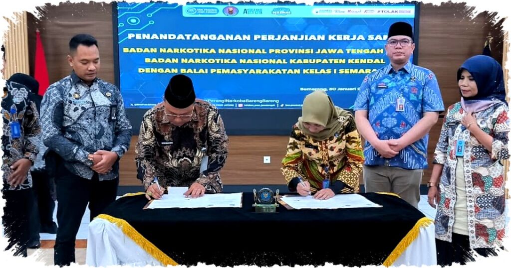 Bapas Semarang Gandeng BNNP Jateng & BNNK Kendal Perkuat Pembimbingan dan Rehabilitasi Klien Narkoba