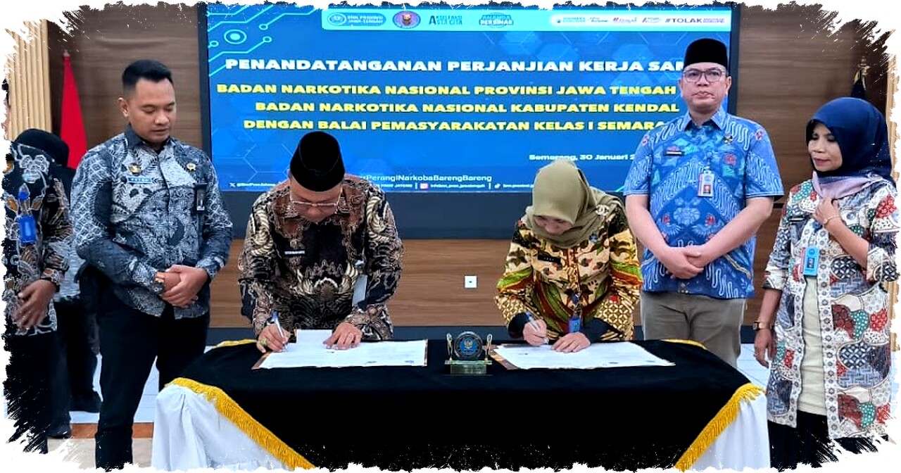 Bapas Semarang Gandeng BNNP Jateng & BNNK Kendal Perkuat Pembimbingan dan Rehabilitasi Klien Narkoba