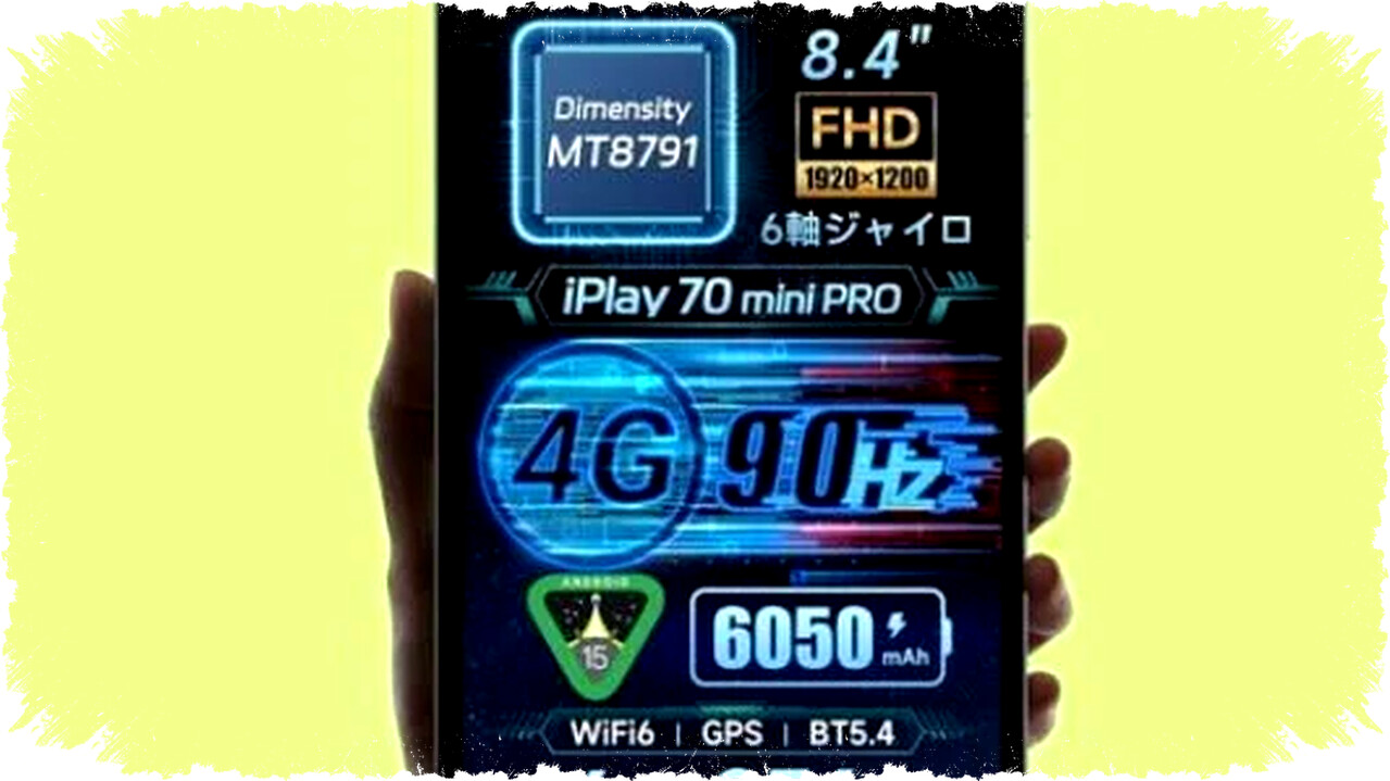 Alldocube iPlay 70 Mini Pro: Tablet Gaming 2 Jutaan dengan Layar 90Hz, Bikin iPad Mini Minder!