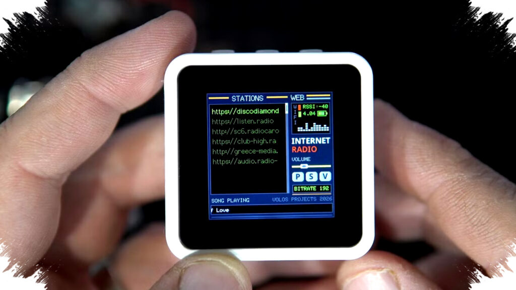 Winamp Bangkit di Meja Kerja, Radio Internet ESP32 Ini Bisa Anda Rakit Akhir Pekan Ini