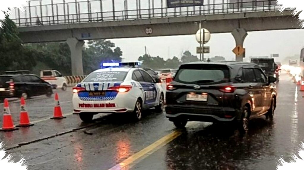 Arus Balik Padat di Jakarta-Cikampek, Jasamarga Terapkan Contraflow KM 70-KM 47