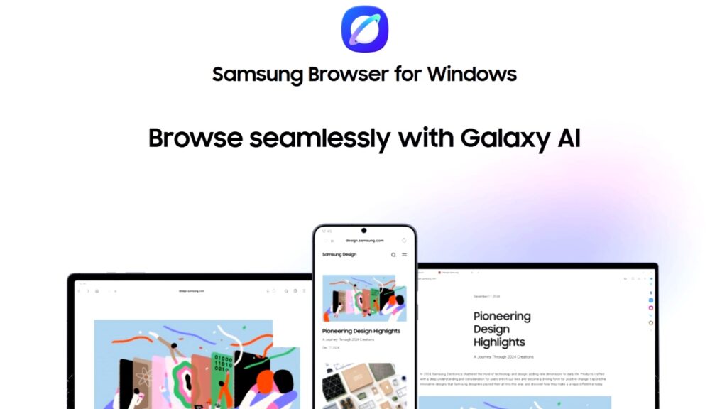 Samsung Browser Hadir di Windows, AI dan Sinkronisasi Perangkat Ubah Cara Menjelajah