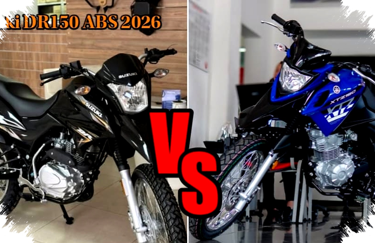 Suzuki DR150 ABS 2026 vs Yamaha XTZ150, Saat ABS dan Harga Menantang Tenaga