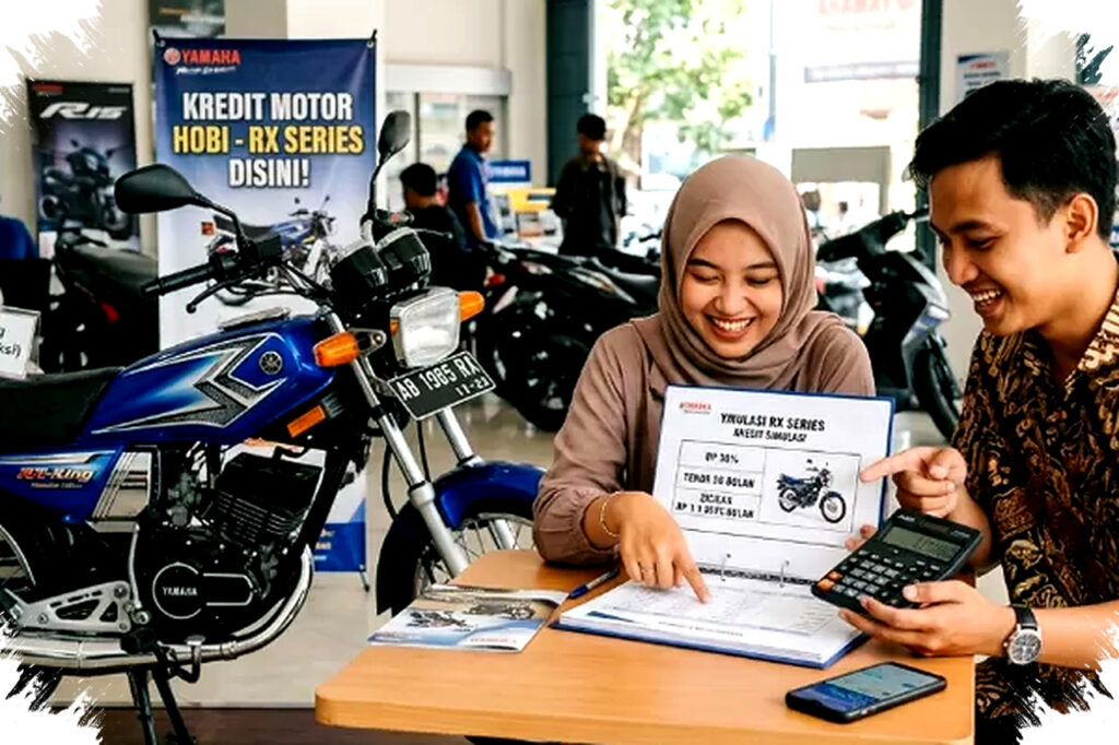 Cicil Yamaha RX-King 2026, Sang Raja Jalanan Ternyata Setara Motor Bebek?
