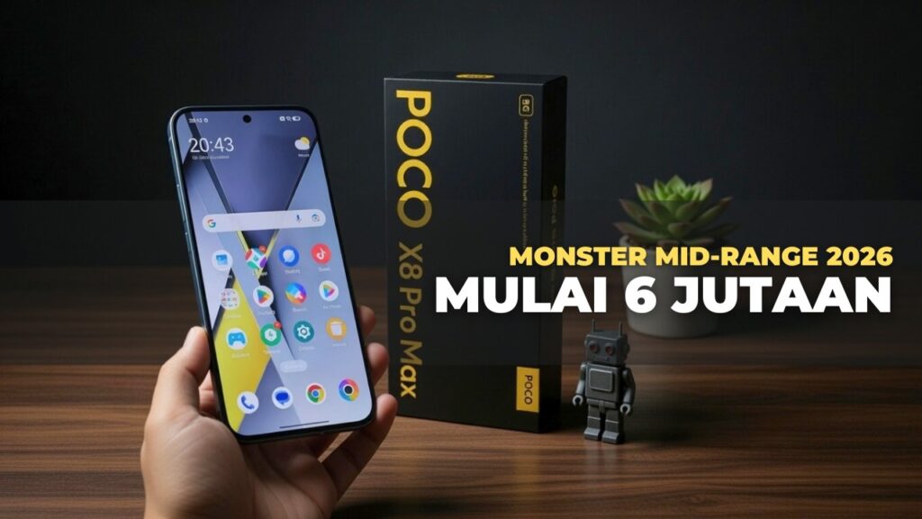 Penjualan Perdana POCO X8 Pro dan X8 Pro Max Dimulai, Diskon Besar atau Baterai Raksasa?