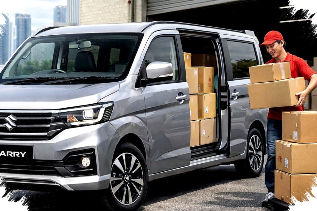 Suzuki Carry Minivan 2026 Dilirik Kurir UMKM, Angkut Lebih Banyak Tetap Irit