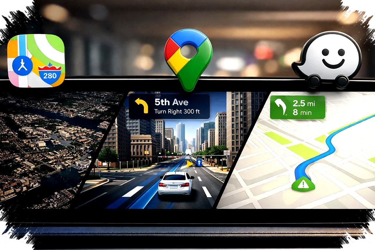 Perang Peta CarPlay Usai, Google Maps Jadi Pemenang Paling Masuk Akal untuk 2026