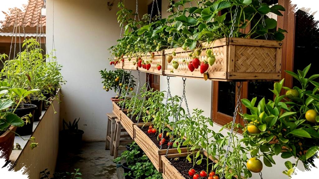 Teras Sempit Jadi Kebun Produktif, 9 Inspirasi Edible Garden Buah Mini yang Mengubah Lahan Terbatas Jadi Surga Segar!