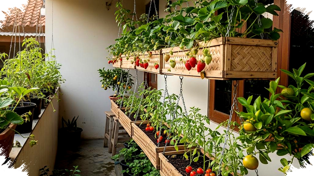 Teras Sempit Jadi Kebun Produktif, 9 Inspirasi Edible Garden Buah Mini yang Mengubah Lahan Terbatas Jadi Surga Segar!