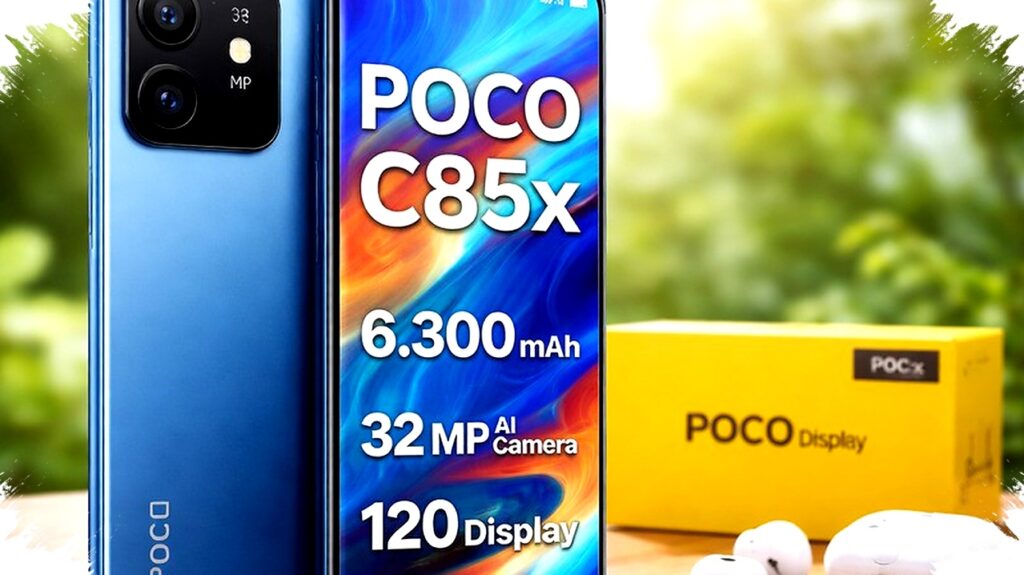Poco C85x Resmi Rilis, Baterai 6.300 mAh dan Layar 120Hz di Harga Rp 2 Jutaan