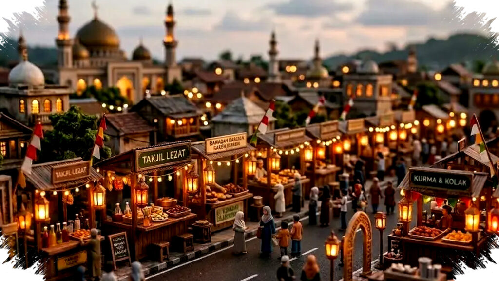 Rahasia Prompt AI Menghidupkan Miniatur Kota Ramadan, Ciptakan Visual Estetik yang Memikat Hati dan Pikiran
