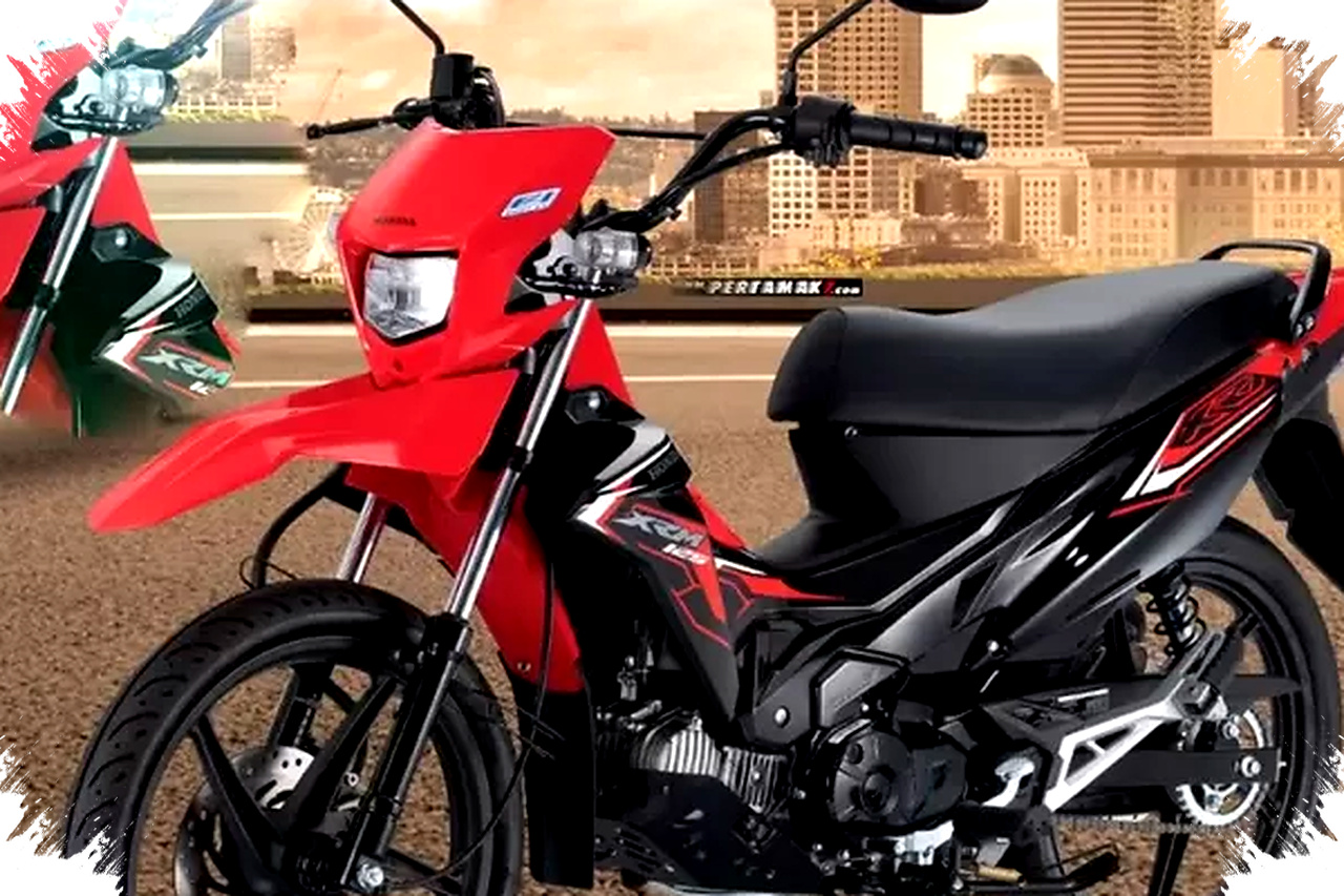Honda Supra X 125 Cross Meluncur, Bebek Rasa Trail Irit 65,4 Km/L Cuma Rp19,6 Jutaan!