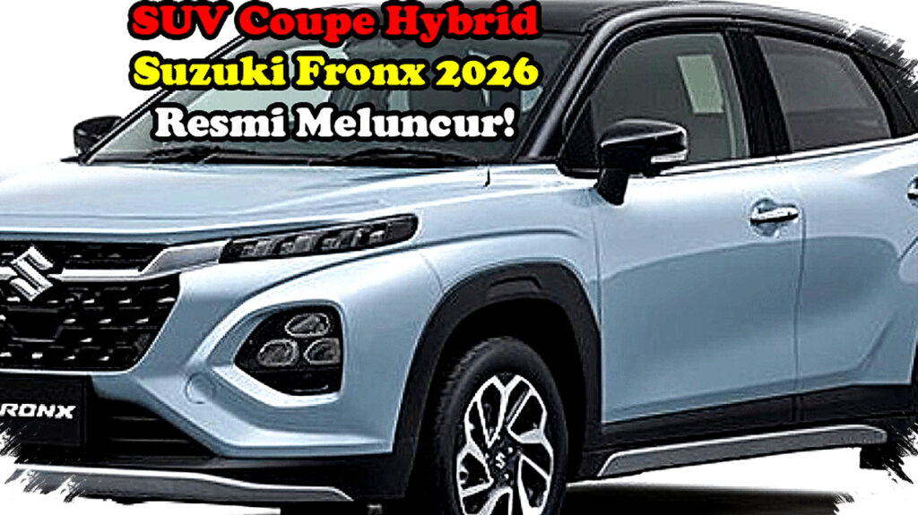 SUV Coupe Hybrid Suzuki Fronx 2026 Menggebrak Pasar, Desain Sporty dan Fitur Canggih Mulai Rp260 Jutaan