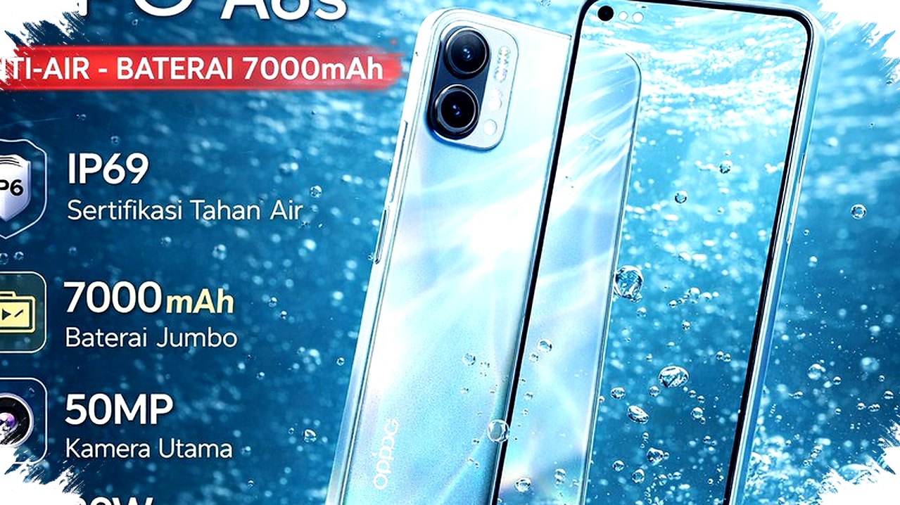 OPPO A6s Masuk Indonesia, Baterai 7000 mAh dan Kamera 50 MP di Harga Rp5 Jutaan
