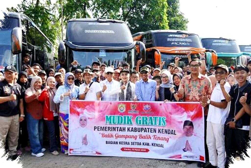 Bupati Kendal dan Gubernur Jateng Lepas Mudik Gratis 2026, Harapan Pulang Kampung Tanpa Beban Biaya