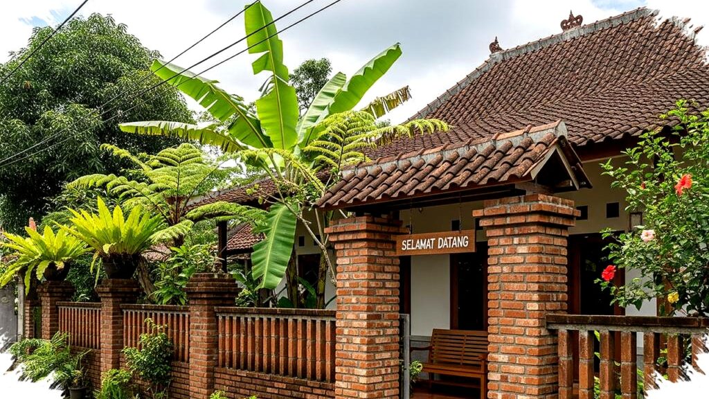 7 Model Pagar Rumah Kampung Estetik di 2026, Perang Gaya Modern-Rustic Lawan Tradisional Alamiah