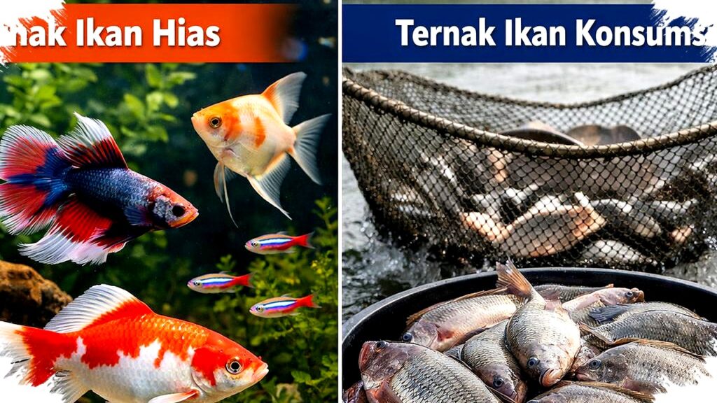 Ternak Ikan Hias Untung Besar Per Ekor, Tapi Pasar Fluktuatif, Ikan Konsumsi Lebih Aman Namun Keuntungan Terbatas!