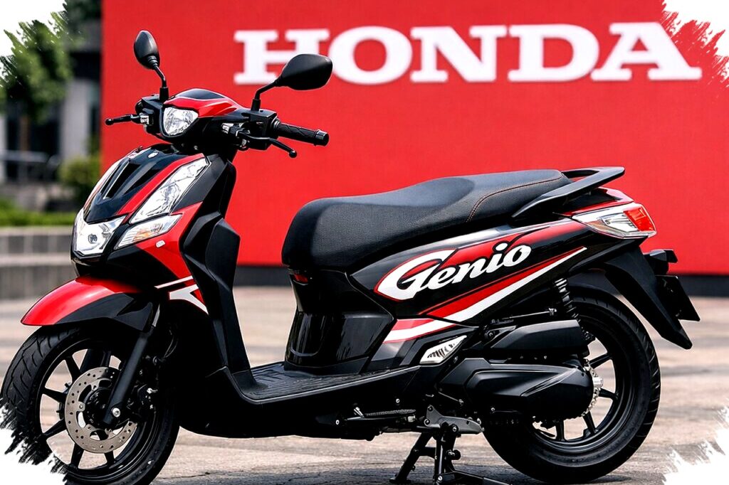 All New Honda Genio 2026 Hadir Dengan Desain Retro Modern, Mesin Irit dan Fitur Keyless Cocok Banget Buat Anak Muda