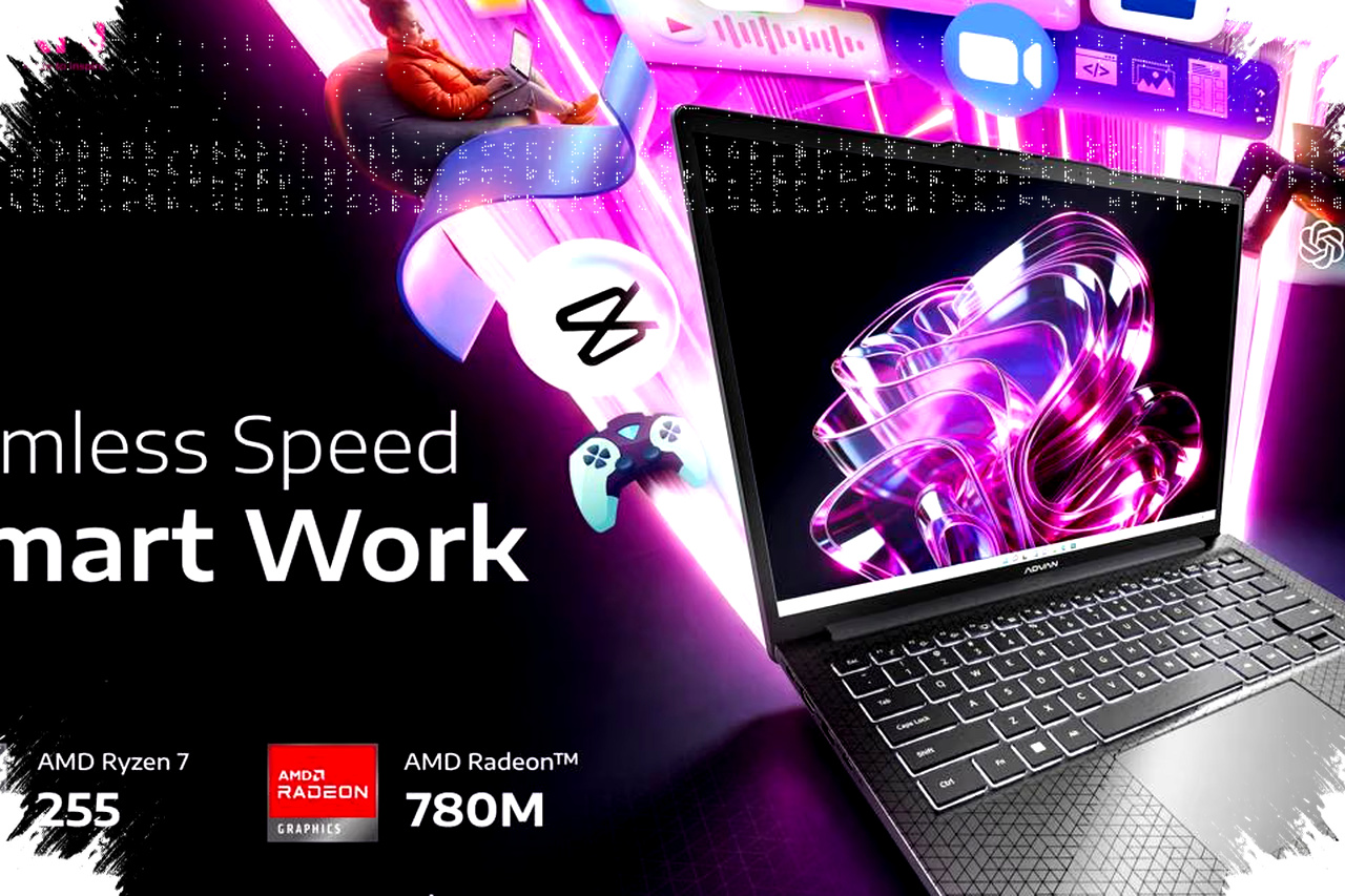 Advan Workplus AI Pakai Ryzen 7 255 Gaming, Tantang Laptop Kelas Menengah dengan Performa Super dan Harga Rp8,9 Jutaan