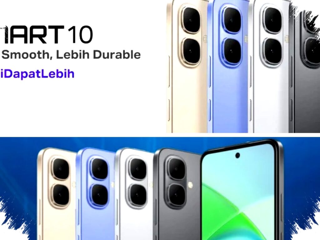 Infinix Smart 10 Hadir Dengan Baterai Jumbo Dan Performa Tangguh, Harga 1 Jutaan Tembus Segmen Entry-Level