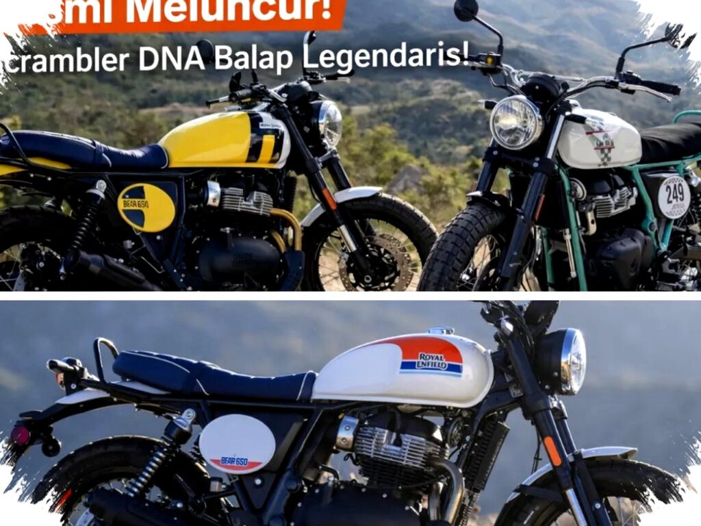 Royal Enfield Bear 650 Meluncur di Indonesia, Scrambler Retro 650cc Siap Tawan Jalanan dengan Harga Penuh Daya Tarik