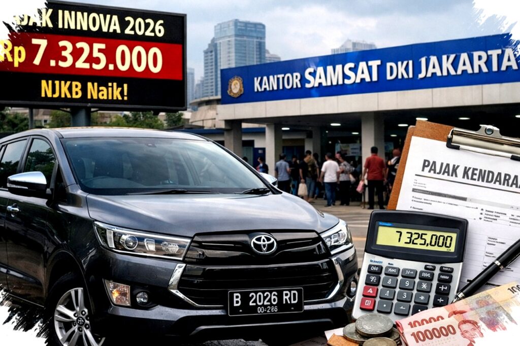 Pajak Innova Reborn Diesel 2026 Naik Drastis di Jakarta, Ini Rincian Total yang Harus Anda Bayar Tahun Ini!
