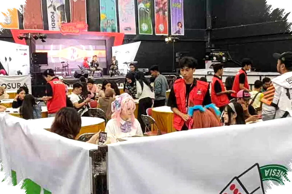 Antusiasme Pengunjung Memuncak di Booth RatuDigital, Strategi Cerdik Menangkan Hati Gamer di Tournament Domino Higgs Games Island