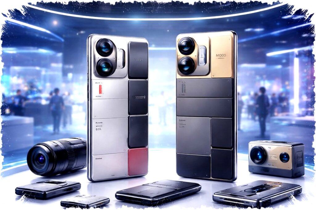 HP Modular Ultra Tipis 4,9 Mm dengan Magnet Canggih, Tecno Tunjukkan Masa Depan Gadget yang Bisa Bongkar Pasang!