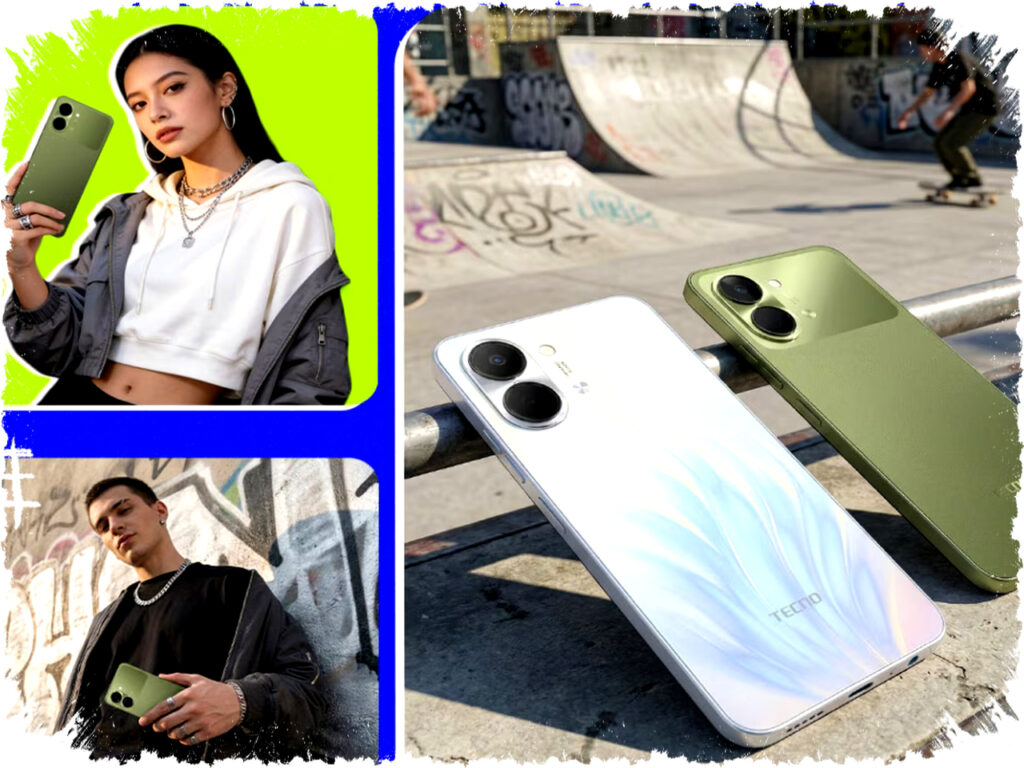 Tecno Pop X Tampil Berani, Layar 120Hz dan Sertifikasi IP64 Siap Ubah Standar Ponsel Kelas Awal