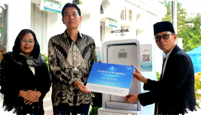 MODENA Perluas Program Air Minum Gratis di Masjid Jakarta Selatan, Kenalkan Skema Subscription Canggih untuk Rumah Tangga!