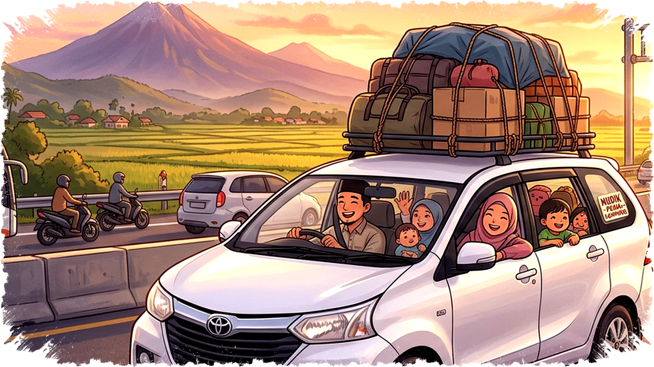 Mudik Siang Lebih Aman Tapi Macet, Mudik Malam Lebih Lancar Tapi Berisiko Kelelahan, Mana Pilihan Tepat Anda!