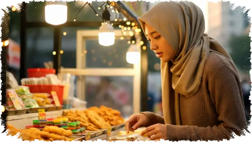 Gemini AI Menghidupkan Foto Pasar Ramadan Estetik Dengan Sentuhan Realistis dan Nuansa Hangat yang Memukau