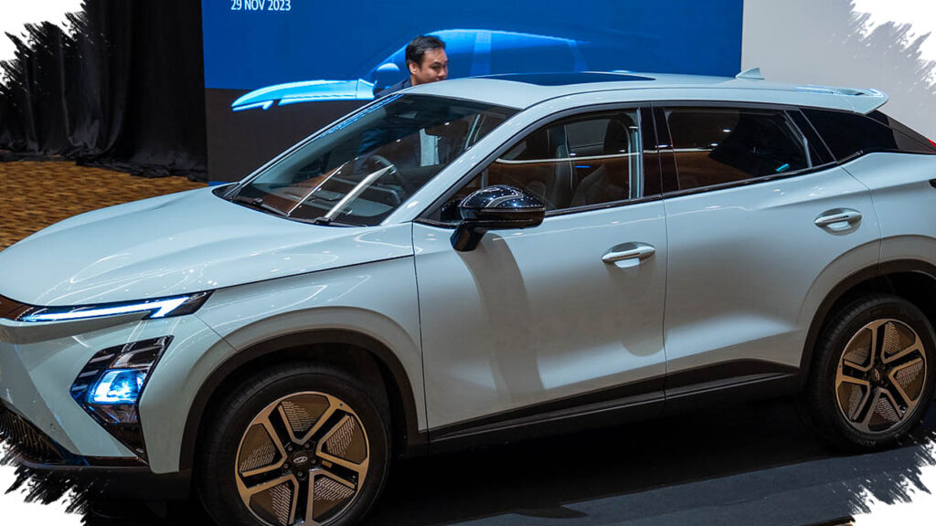 Chery Pamerkan E5 EV Facelift Berwajah Robo Shark, Layar Kabin Naik Jadi 15,6 Inci
