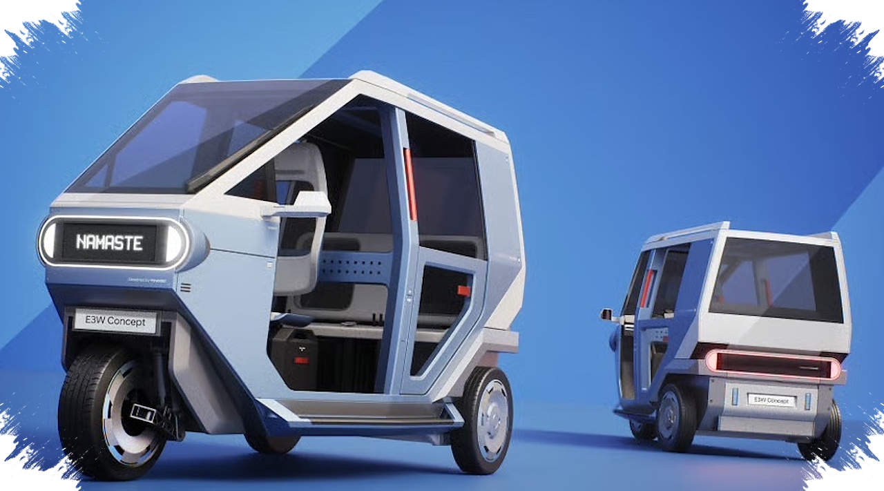 Hyundai dan TVS Satukan Keahlian, Motor Roda Tiga Listrik Ini Siap Ubah Mobilitas India