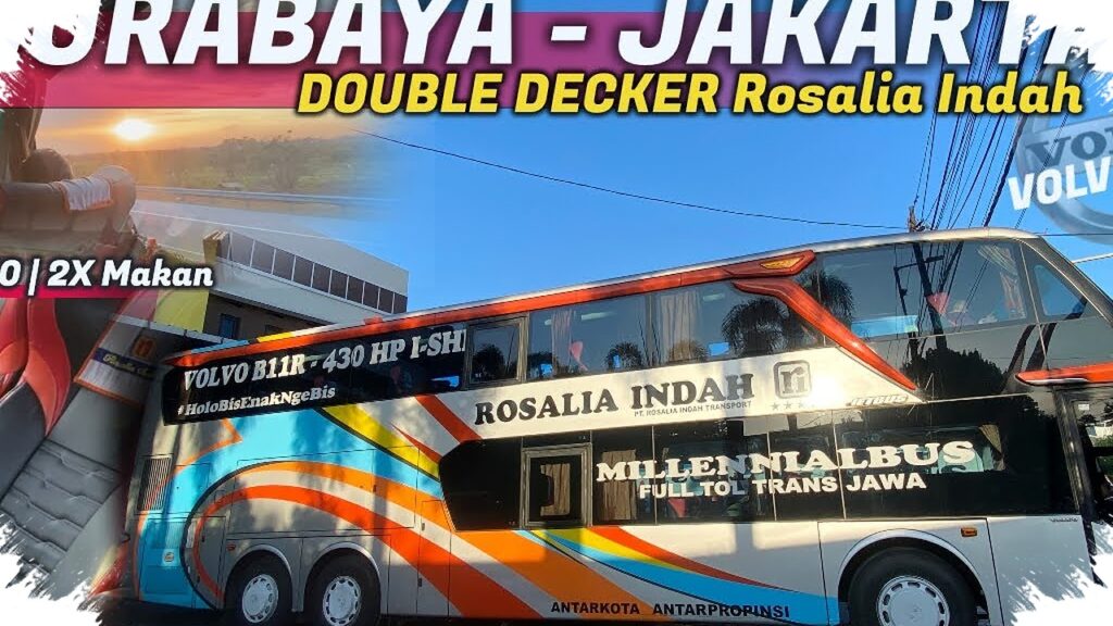 Rosalia Indah Jakarta-Surabaya 2026 Naik Kelas, Pesan Makan di Bus dan Tak Perlu Antre Lagi