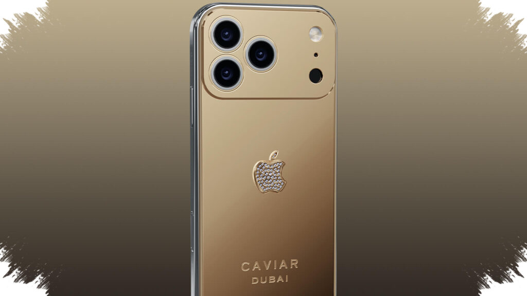 iPhone 17 Pro Ini Bukan Sekadar Pink, Caviar Melapisinya dengan Emas dan 84 Berlian