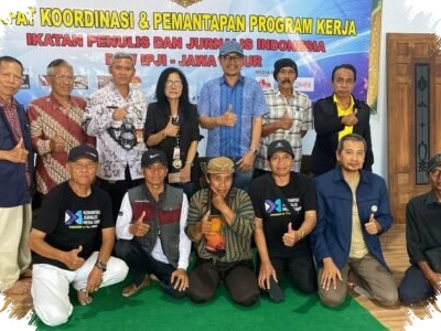 DPW IPJI Jawa Timur Tetapkan Dr. Supriarno, Arah Baru Konsolidasi dan Program Strategis