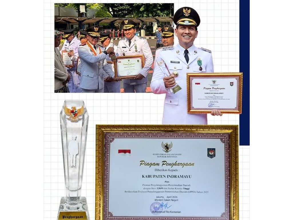 Lucky Hakim Masuk 5 Besar Bupati Terbaik Nasional, Indramayu Naik Kelas