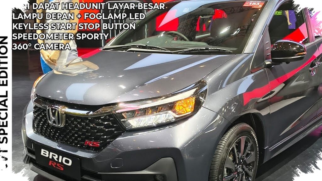 Honda Brio 2026 Naik Kelas, Honda Sensing dan Kamera 360 Bikin Rival City Car Mikir Ulang