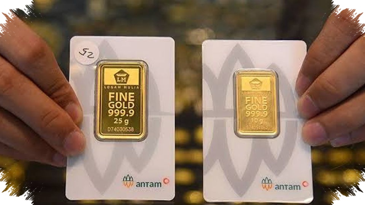 Harga Emas Antam Turun Rp 16.000 Per Gram, Buyback Ikut Tertekan Di Awal Pekan