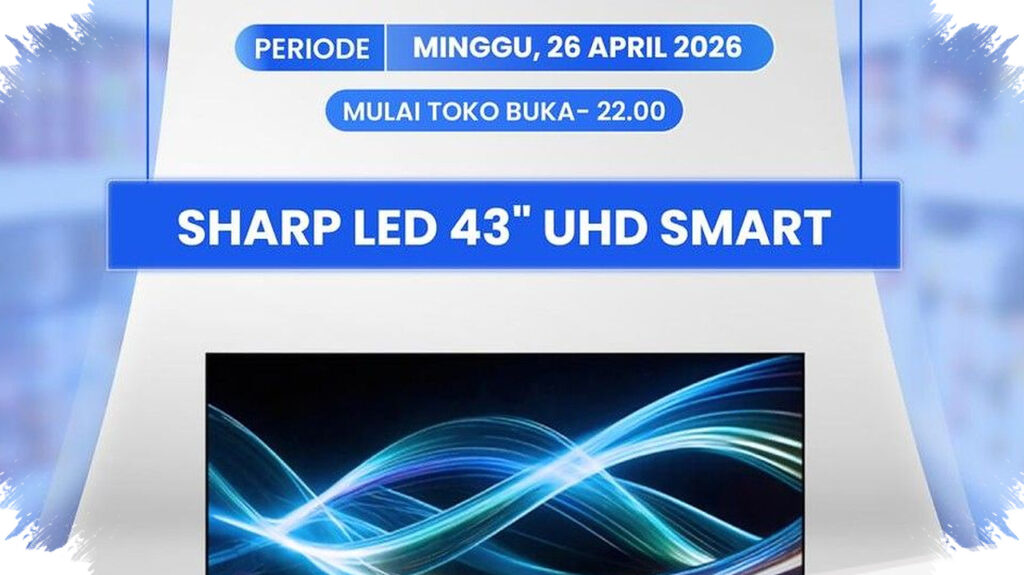 Sharp LED TV 43 Inci Transmart Turun ke Rp4,1 Juta, Diskon Gede yang Sulit Ditolak