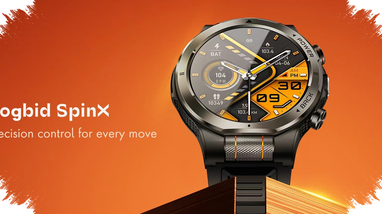 Rogbid SpinX Tampil Nyeleneh, Smartwatch Ini Punya Roda Scroll Optik dan Senter Sendiri
