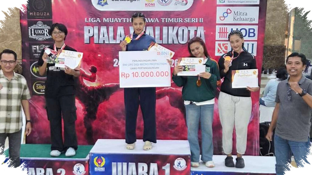 Kejuaraan Muaythai Piala Walikota Surabaya Ditutup, Peraih Emas Siap Bela Jatim Di Kejurnas Subang