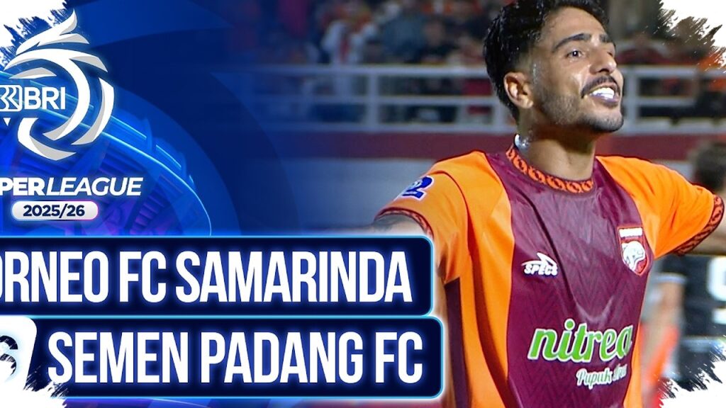 Borneo FC Habisi Semen Padang 3-0, Samai Poin Persib Di Puncak Persaingan