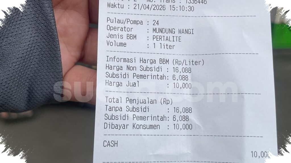 Tanpa Subsidi Pertalite Tembus Rp16.088 per Liter, Daya Beli Dijaga dengan Langkah Ini